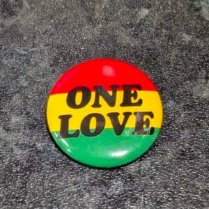 One Love Pin Badge